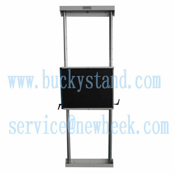 simple wall mounted bucky stand