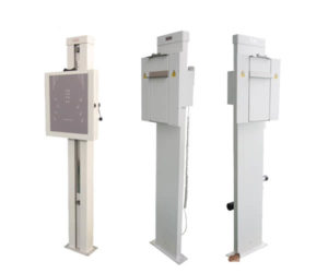 What is the principle of a bucky stand x ray machine for taking pictures